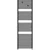 Thermor Sèche-serviettes eau chaude Riva 4 924W avec collecteurs noir - - 471614