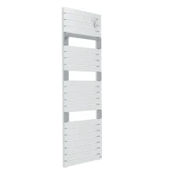 Sauter Sèche-serviettes eau chaude en acier Asama blanc 715W