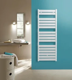 Acova Sèche-serviettes eau chaude en acier Madras blanc 791W