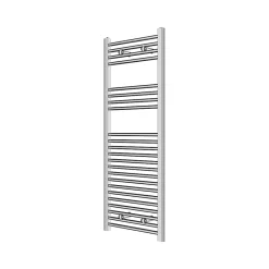 Flomasta Sèche-serviettes eau chaude plat en acier argent 333W* Sèche-Serviettes Eau Chaude