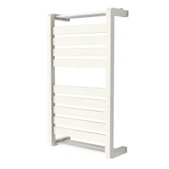 GoodHome Sèche-serviettes eau chaude en acier Loreto vertical blanc 344 W* Sèche-Serviettes Eau Chaude