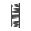 GoodHome Sèche-serviettes eau chaude en acier Aspley argent 485W* Sèche-Serviettes Eau Chaude