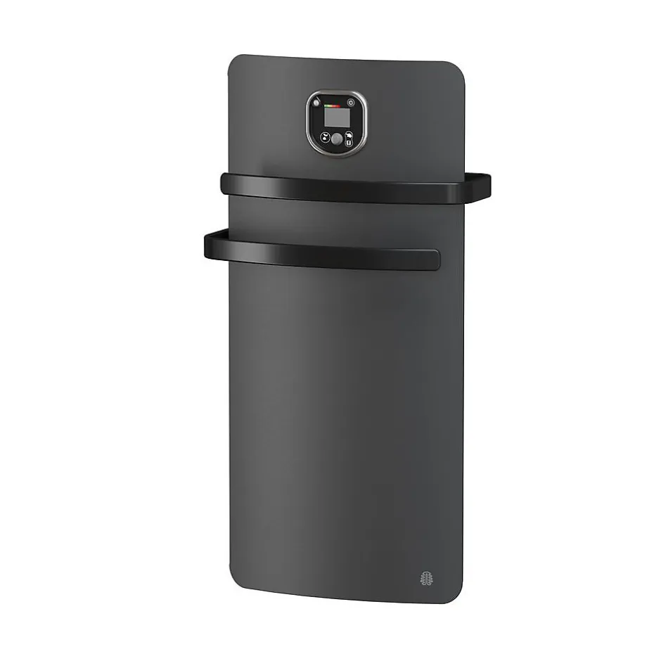Intuis Sèche-serviettes Helia 1200W gris anthracite* Sèche-Serviettes Soufflant