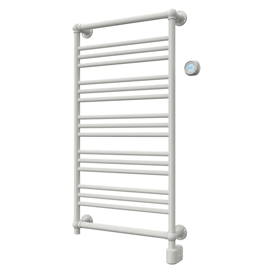 GoodHome Sèche-serviettes électrique à inertie fluide Hyana blanc 500W* Sèche-Serviettes Électrique