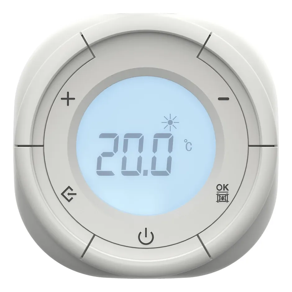 GoodHome Sèche-serviettes électrique à inertie fluide Hyana blanc 500W* Sèche-Serviettes Électrique