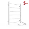 Laris Sèche-serviettes électrique ALFA 400x600 avec minuterie ECO, 95W, Blanc* Sèche-Serviettes Électrique