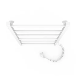 Laris Sèche-serviettes électrique ALFA 400x600 avec minuterie ECO, 95W, Blanc* Sèche-Serviettes Électrique