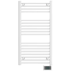 Noirot Sèche-serviettes électrique à inertie fluide Flobain 500W blanc* Sèche-Serviettes Électrique