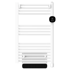 Heallux Sèche-serviettes électrique Aqualea blanc 1500W + soufflerie