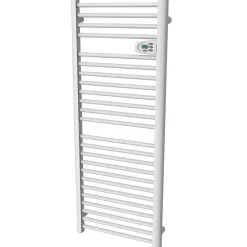Sèche-serviettes électrique à inertie fluide Kalia Montana blanc 750W