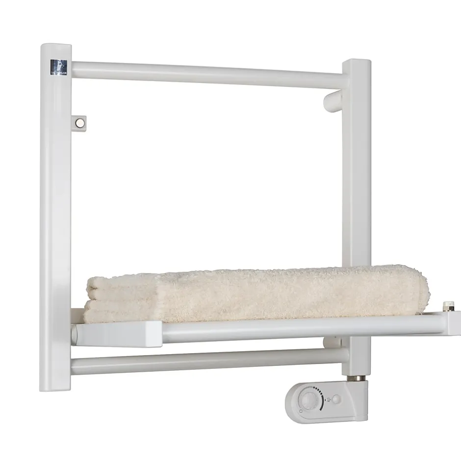 Deltacalor Sèche-serviettes électrique à inertie fluide Papillon1 150W blanc* Sèche-Serviettes Électrique