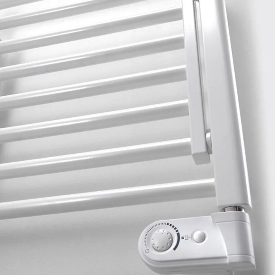 Deltacalor Sèche-serviettes électrique à inertie fluide Papillon1 150W blanc* Sèche-Serviettes Électrique