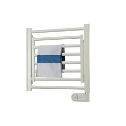 Deltacalor Sèche-serviettes électrique à inertie fluide Papillon1 150W blanc* Sèche-Serviettes Électrique