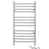 WarmlyYours Sèche-serviettes électrique chrome 150W , Dimensions: 101.6 cm x 45.7 cm* Sèche-Serviettes Électrique