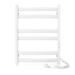 Laris Sèche-serviettes électrique ATLANT 500x700 avec minuterie ECO, 160W, Blanc