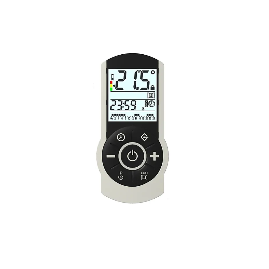 Deltacalor Sèche-serviettes électrique à inertie fluide Stendino 750W + soufflerie 1000W blanc* Sèche-Serviettes Soufflant