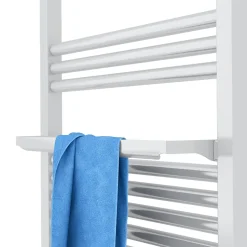 Sauter Sèche-serviettes électrique à inertie fluide Marapi tactile blanc 750W + soufflerie 1000W