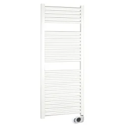 Deltacalor Sèche-serviettes électrique à inertie fluide Calmo blanc 750W* Sèche-Serviettes Électrique