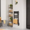 Noirot Sèche-serviettes électrique 750 W noir à inertie fluide, Actibain* Sèche-Serviettes Électrique