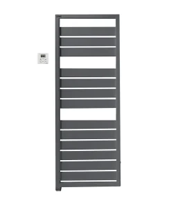 Acova Sèche-serviettes électrique à inertie fluide Astrakan anthracite 750W* Sèche-Serviettes Électrique