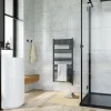 Sauter Sèche-serviettes électrique à inertie fluide Marapi tactile anthracite 500W
