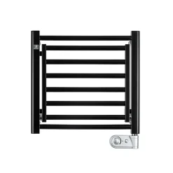 Deltacalor Sèche-serviettes électrique à inertie fluide Papillon1 150W noir