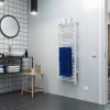 Sauter Sèche-serviettes électrique à inertie fluide Marapi tactile blanc 750W