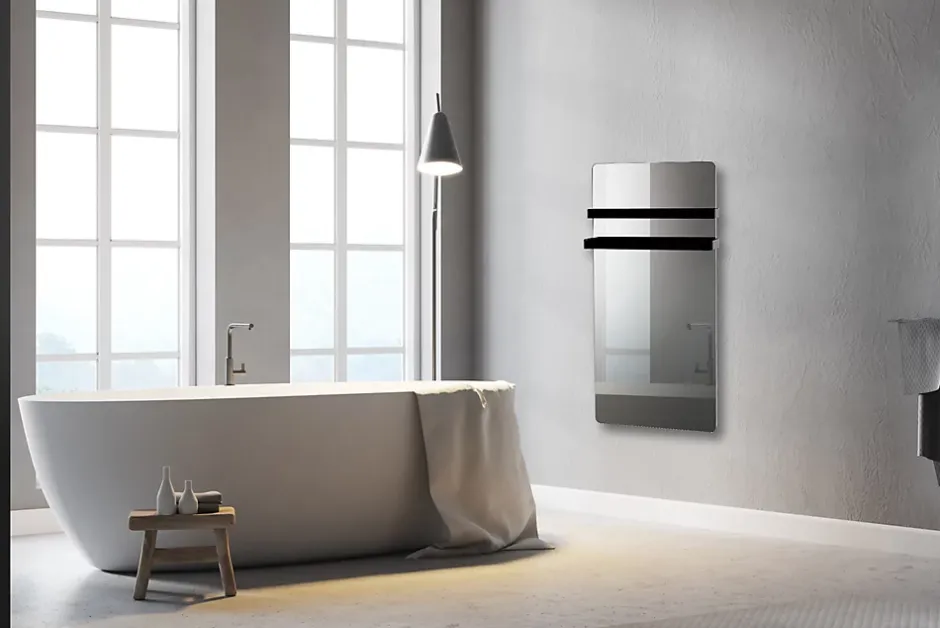 Carrera Sèche-serviettes électrique Silam air 1000W miroir