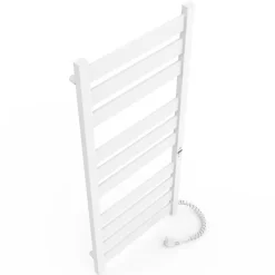Laris Sèche-serviettes électrique GEFEST PREMIUM 500x1200 avec minuterie ECO, 380W, Blanc* Sèche-Serviettes Électrique