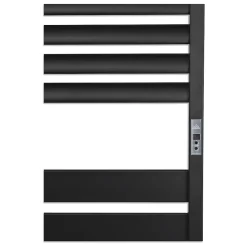 Laris Sèche-serviettes électrique LAVINA 500x900 avec minuterie ECO, 280W, Noir
