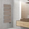 Deltacalor Sèche-serviettes électrique asymétrique 750W beige 7.5m²* Sèche-Serviettes Électrique