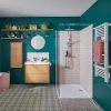 GoodHome Sèche-serviettes électrique à inertie sèche Solna blanc 500W