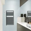 Acova Sèche-serviettes électrique à inertie fluide Astrakan anthracite 500W* Sèche-Serviettes Électrique