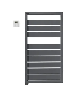 Acova Sèche-serviettes électrique à inertie fluide Astrakan anthracite 500W* Sèche-Serviettes Électrique