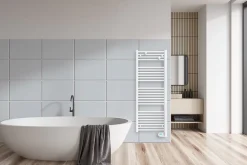 Noirot Sèche-serviettes électrique à inertie fluide Flobain II 500W* Sèche-Serviettes Électrique