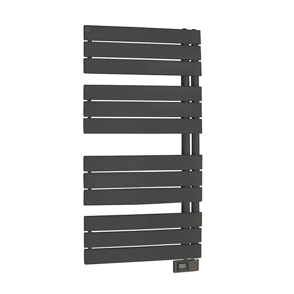 Deltacalor Sèche-serviettes électrique asymétrique 500W anthracite 5m²