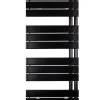 Deltacalor Sèche-serviettes électrique asymétrique 500W noir 5m²* Sèche-Serviettes Électrique