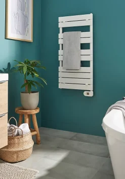 Delonghi Sèche-serviettes électrique à inertie fluide Marquis blanc 500W