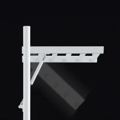 Deltacalor Sèche-serviettes électrique à inertie fluide Stendino 750W blanc* Sèche-Serviettes Électrique