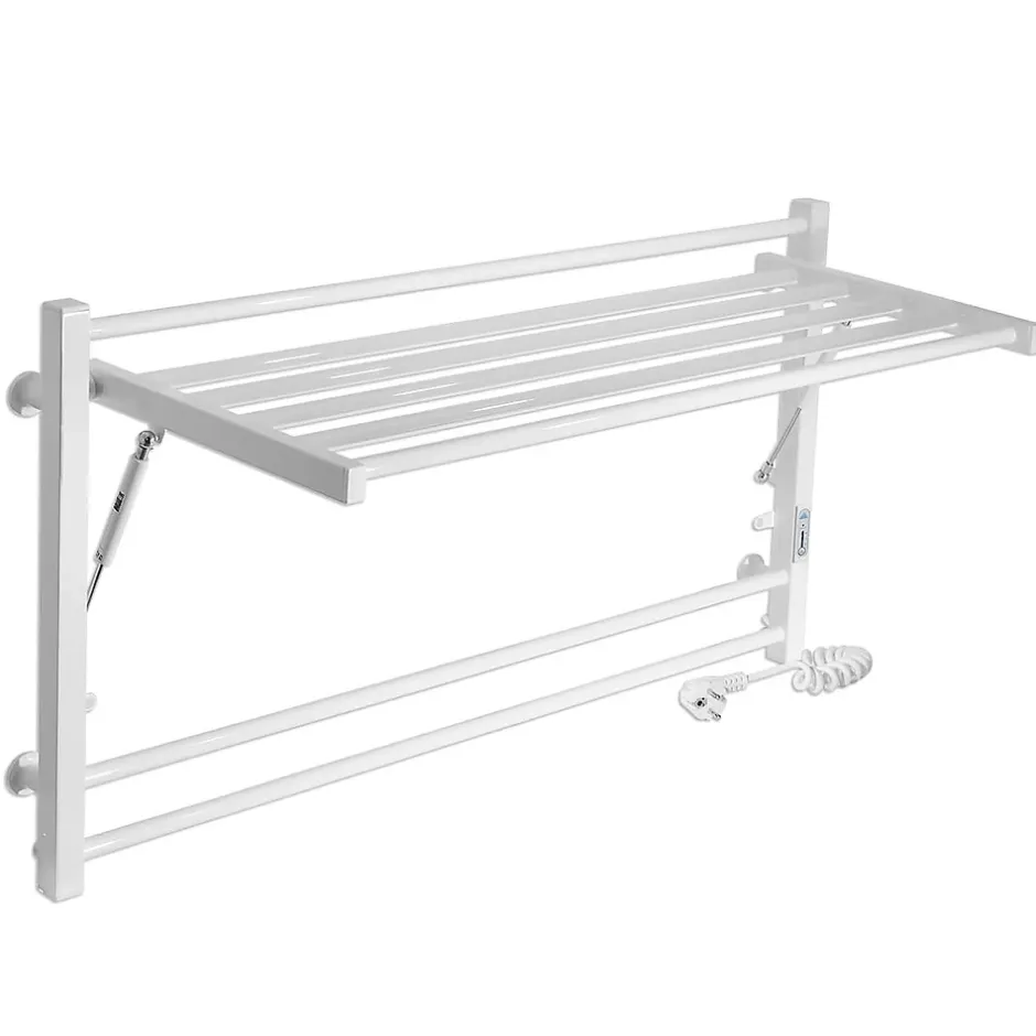 Laris Sèche-serviettes électrique ASTOR 1000x540 avec minuterie ECO, 225W, Blanc