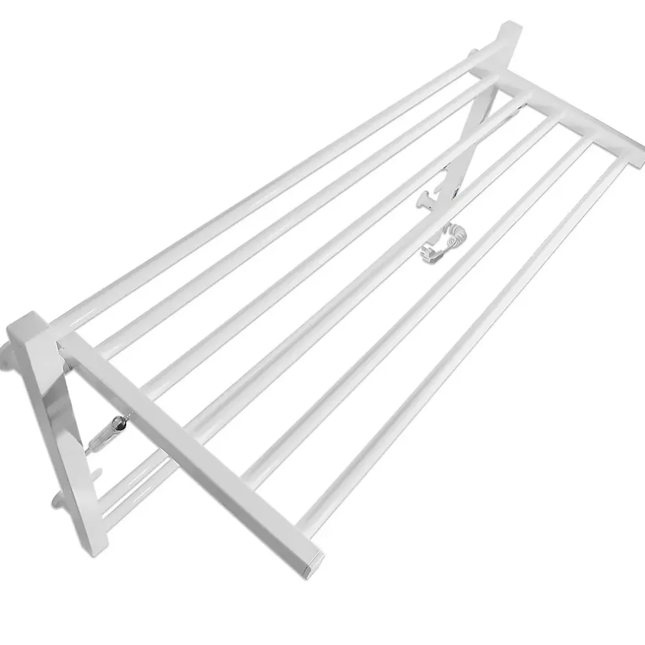 Laris Sèche-serviettes électrique ASTOR 1000x540 avec minuterie ECO, 225W, Blanc