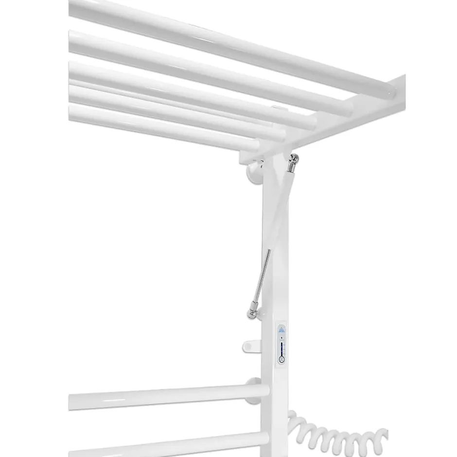 Laris Sèche-serviettes électrique ASTOR 1000x540 avec minuterie ECO, 225W, Blanc