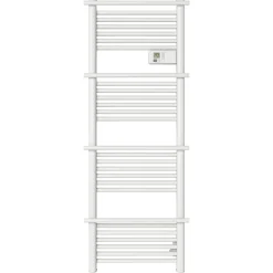 GoodHome Sèche-serviettes électrique à inertie sèche Solna blanc 750W 7 m²
