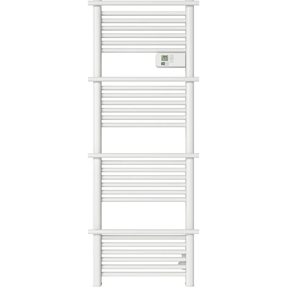 GoodHome Sèche-serviettes électrique à inertie sèche Solna blanc 750W 7 m²