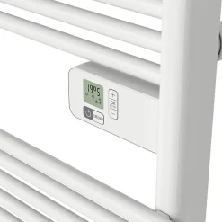 GoodHome Sèche-serviettes électrique à inertie sèche Solna blanc 750W 7 m²