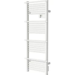 GoodHome Sèche-serviettes électrique à inertie sèche Solna blanc 750W 7 m²