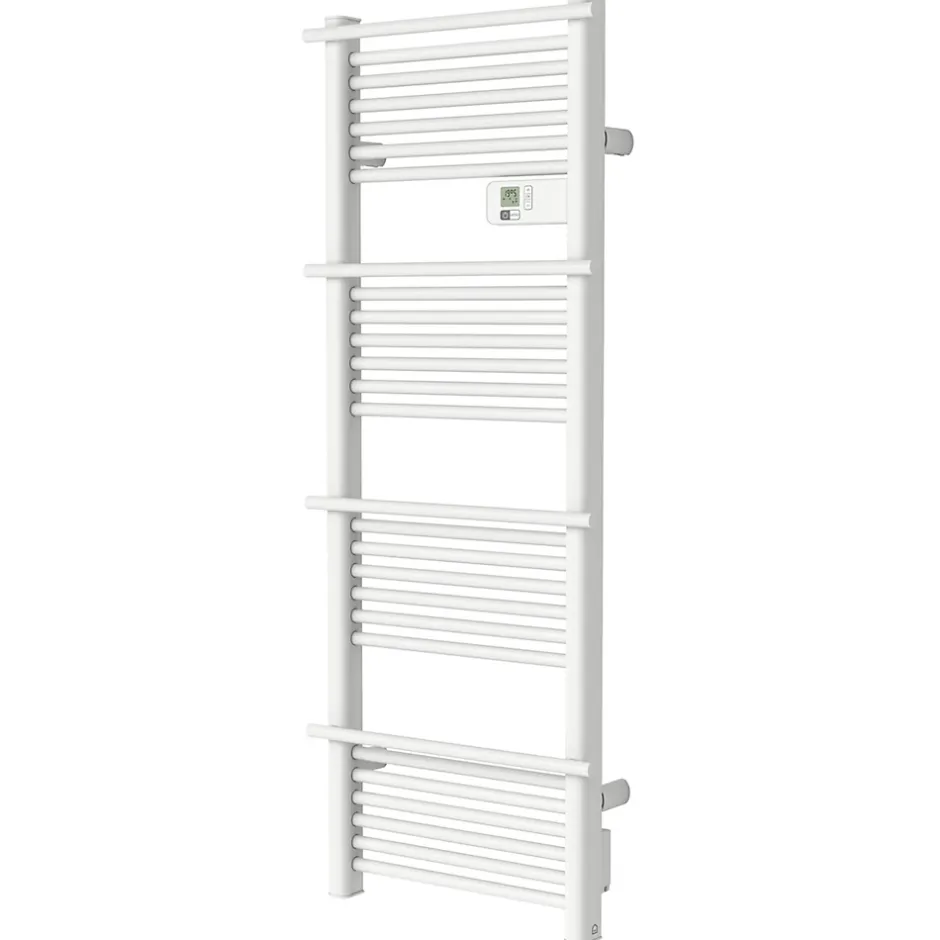GoodHome Sèche-serviettes électrique à inertie sèche Solna blanc 750W 7 m²
