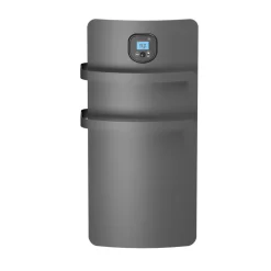 Noirot Sèche-serviettes électrique à inertie sèche Anuri gris 500W + soufflerie 700W