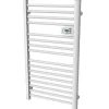 Sèche-serviettes électrique à inertie fluide Kalia Montana blanc 500W* Sèche-Serviettes Électrique