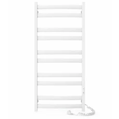 Laris Sèche-serviettes électrique ATLANT 500x1200 avec minuterie ECO, 300W, Blanc